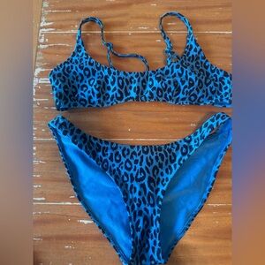 TRIANGL bikini XS blue and black